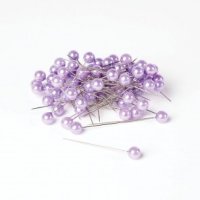 Perlenål Lilac